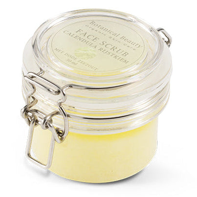 Botanical Beauty Face Scrub Calendula-Rice Germ for sensitive skin