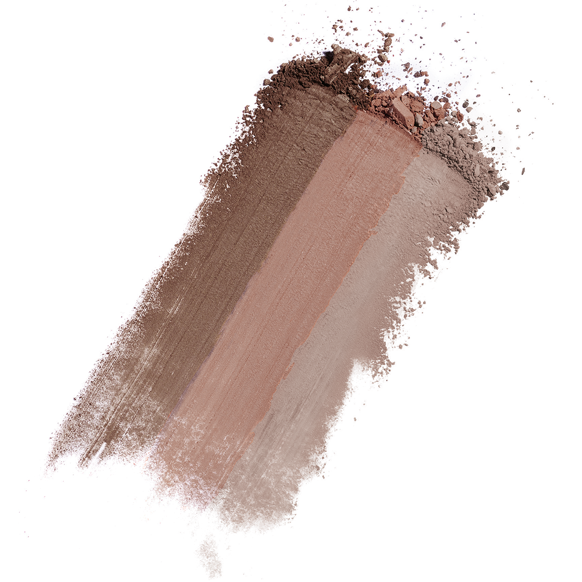 Bio Wenkbrauw kit&nbsp;van Couleur Caramel bevat 3 gemicrioniseerde talkvrije poeders.