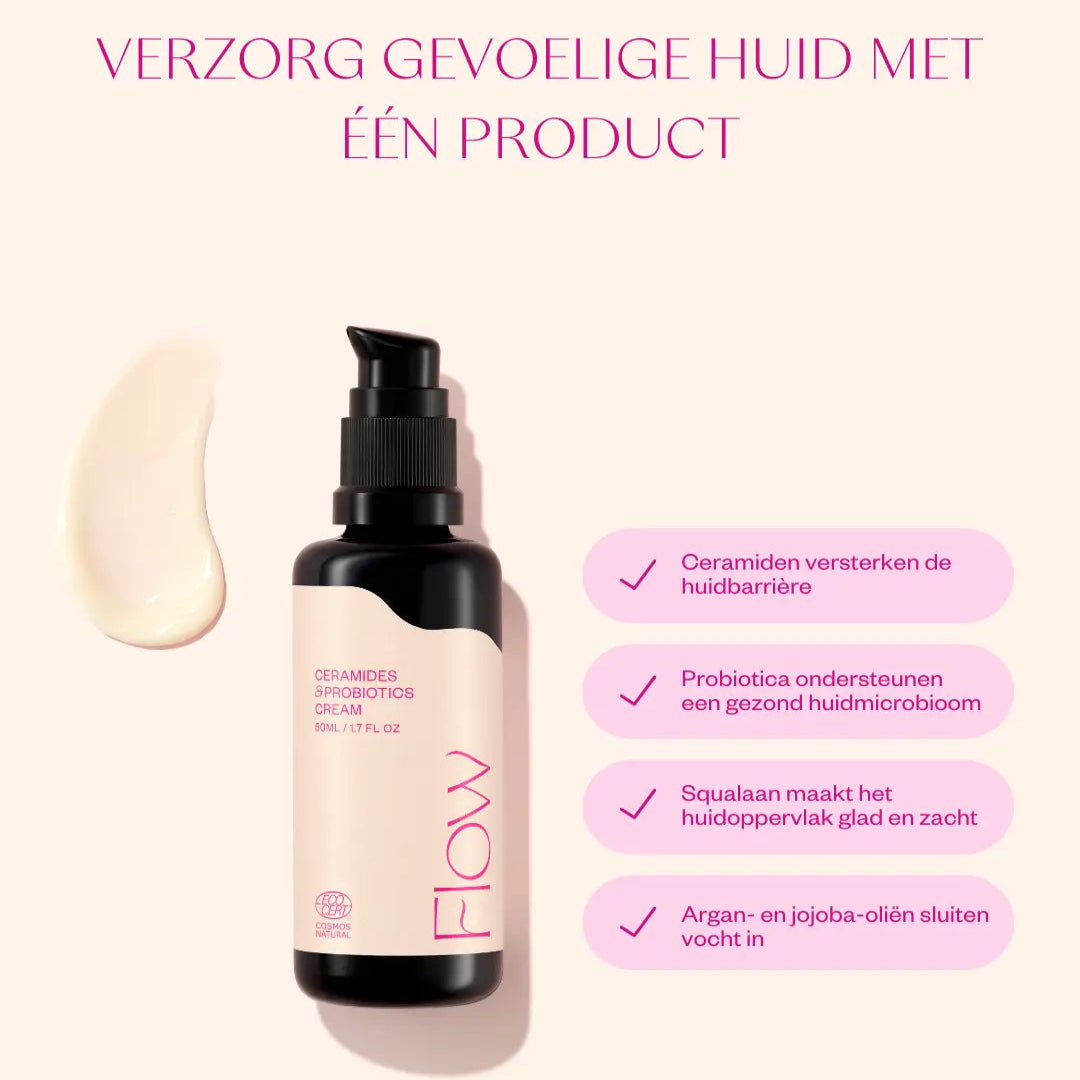 Ceramides & Probiotics Cream-Flow Cosmetics