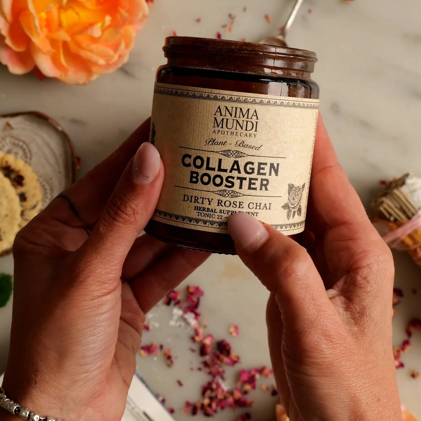 Collagen Booster Dirty Rose Chai pot