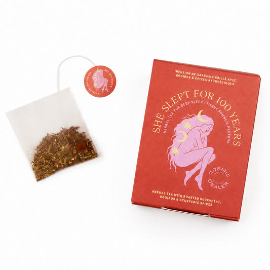 Ayurvedische thee voor diepe en herstellende slaap. Letterlijk fris en fruitig opstaan!