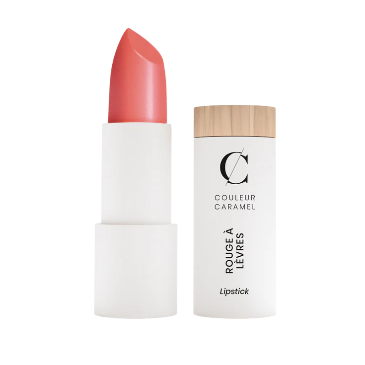 Couleur Caramel Lipstick Coral Rose geeft frisse parelmoerglans