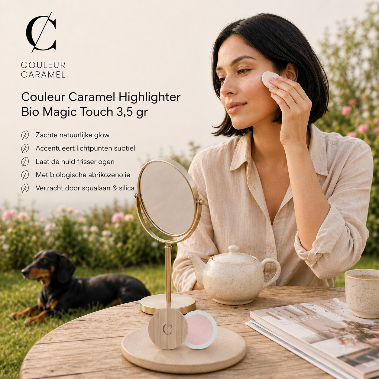 Couleur Caramel Highlighter Magic Touch creëert frisse glow look