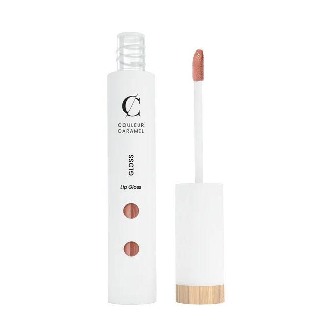 Couleur Caramel Lipgloss Chestnuts hero voor warme glanzende lippen