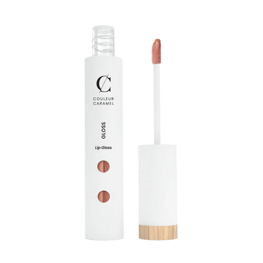 Couleur Caramel Lipgloss Chestnuts hero voor warme glanzende lippen