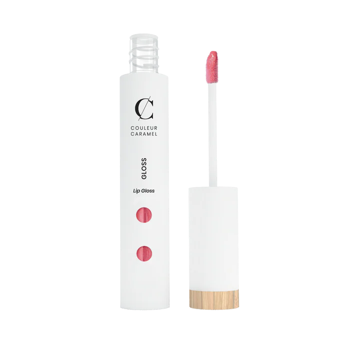 Couleur Caramel Lipgloss Glamkiss hero voor volle glanzende lippen