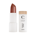 Couleur Caramel Bio Lipstick Chocolate Brown geeft warme satijnen lipkleur