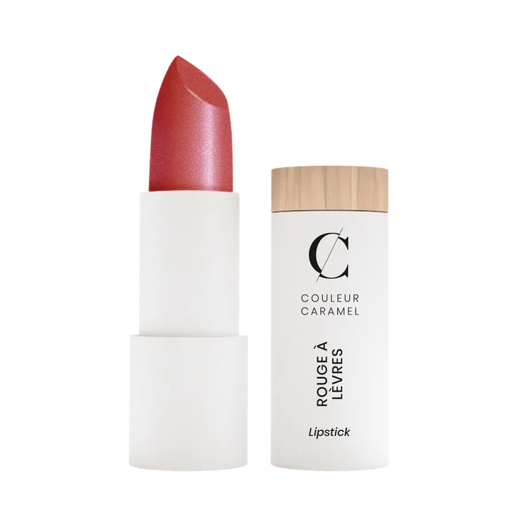 Couleur Caramel Lipstick Matriochka Red hero met glanzende roodtint