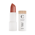 Le rouge à lèvres Couleur Caramel Soft Brown Nude offre une couleur mate et chaude