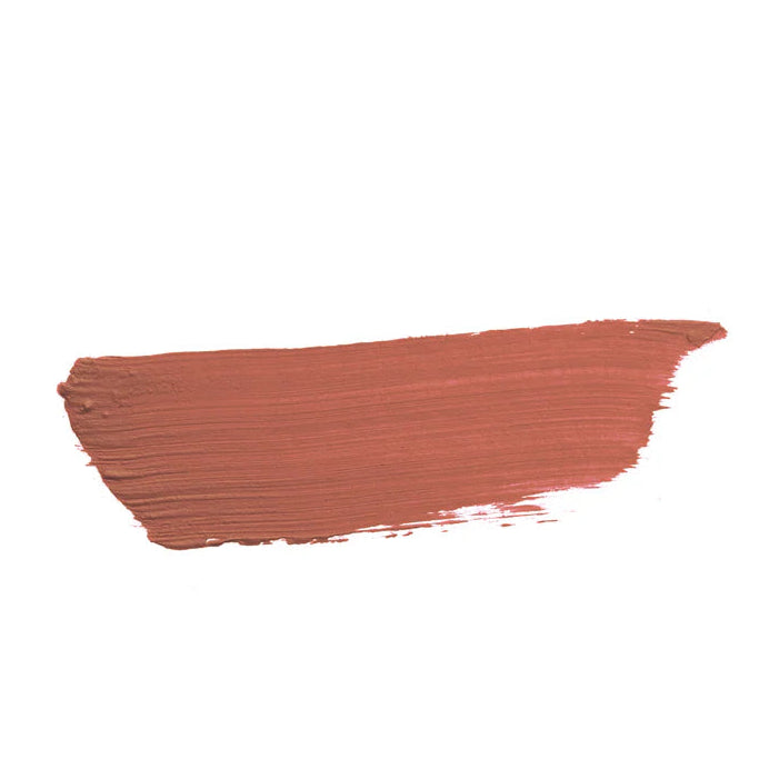 Couleur Caramel Lipstick Soft Brown Nude detail laat romige textuur
