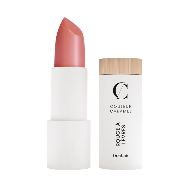 Couleur Caramel Lipstick Soft Pink Nude geeft frisse matte lipkleur