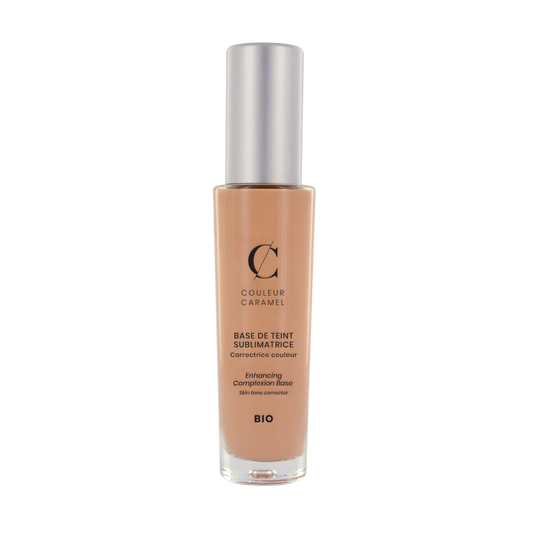 Couleur Caramel Makeup Base Apricot verheldert vale huid natuurlijk