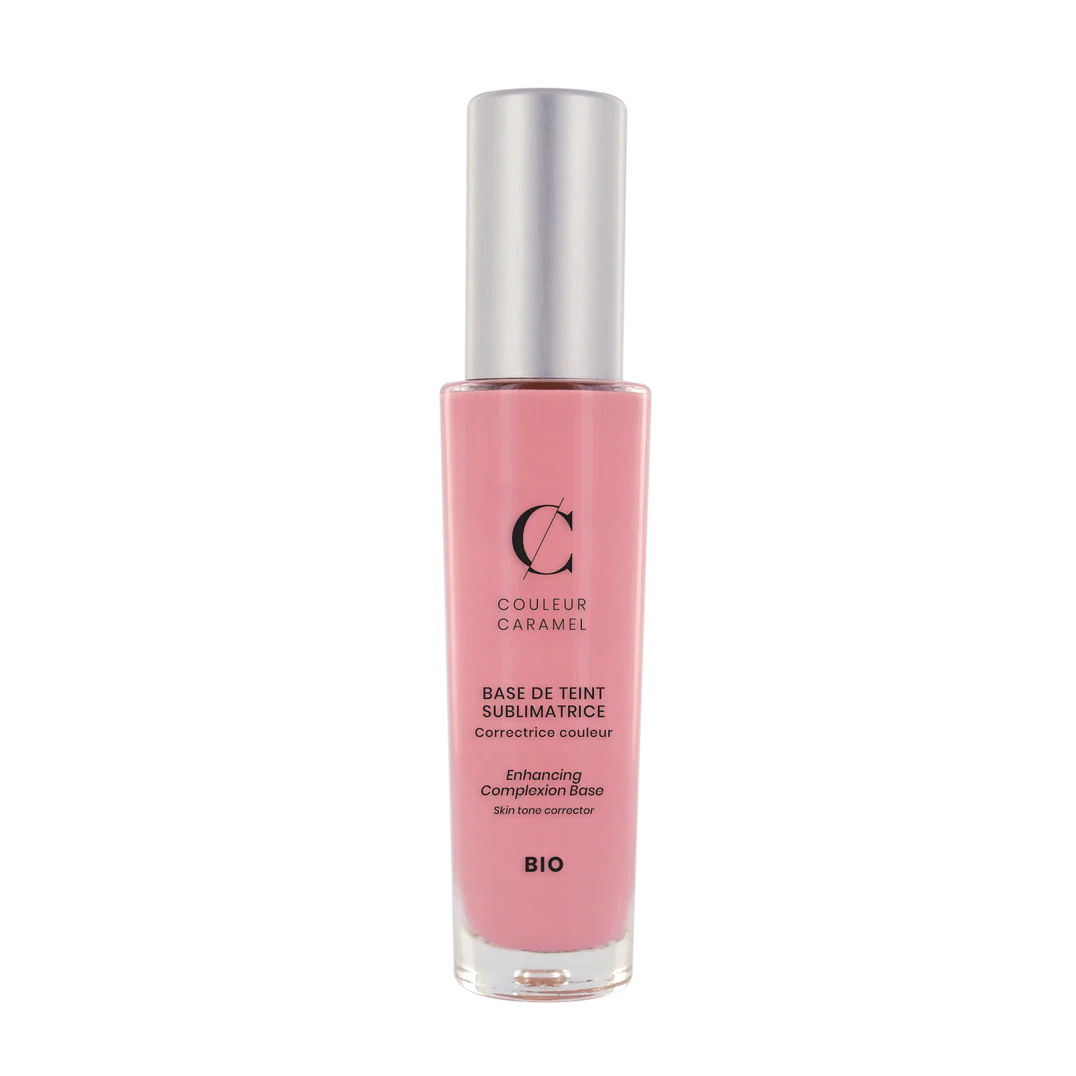Couleur Caramel Makeup Base Pink verheldert vale huid natuurlijk
