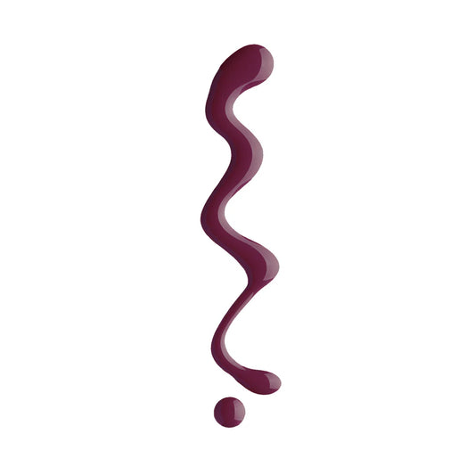 Couleur Caramel Organic Nail Polish blueberry texture dries quickly and beautifully