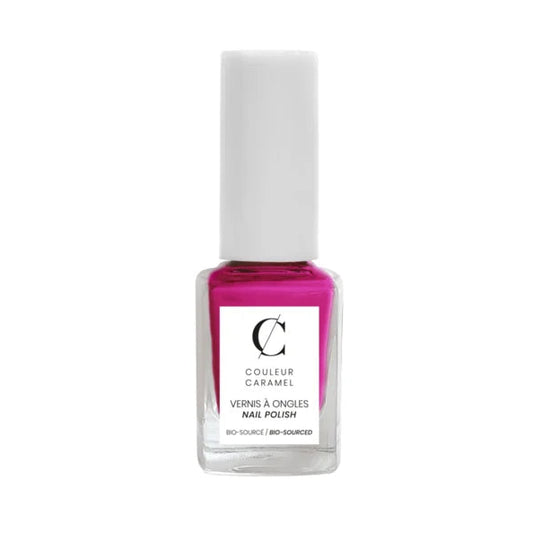 Couleur Caramel Bio Nagellak Fuchsia geeft levendige glanzende kleur