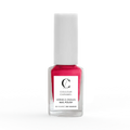 Couleur Caramel Organic Nail Polish Fuchsia Pink gives a vibrant shine