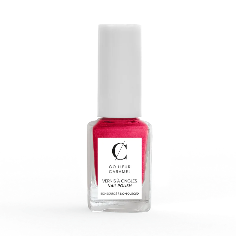 Couleur Caramel Bio Nagellak Fuchsia Pink geeft levendige glans