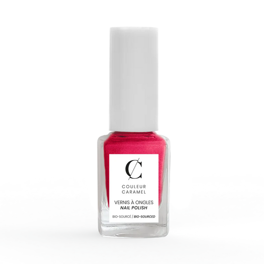 Couleur Caramel Bio Nagellak Fuchsia Pink geeft levendige glans
