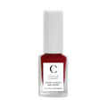Couleur Caramel Organic Nail Polish Matt Red gives a powerful colour