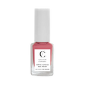 Le vernis à ongles bio Couleur Caramel Orange Coral offre un éclat corail frais