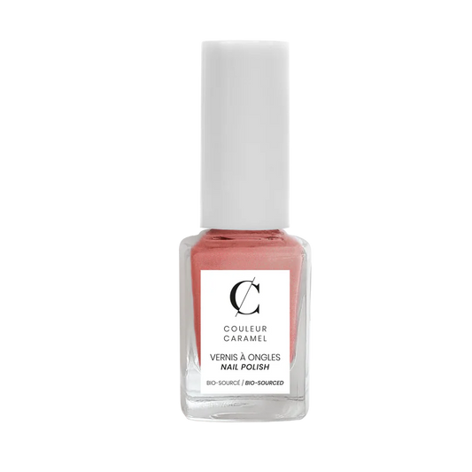 Couleur Caramel Bio Nagellak Pearly Pink geeft zachte glans
