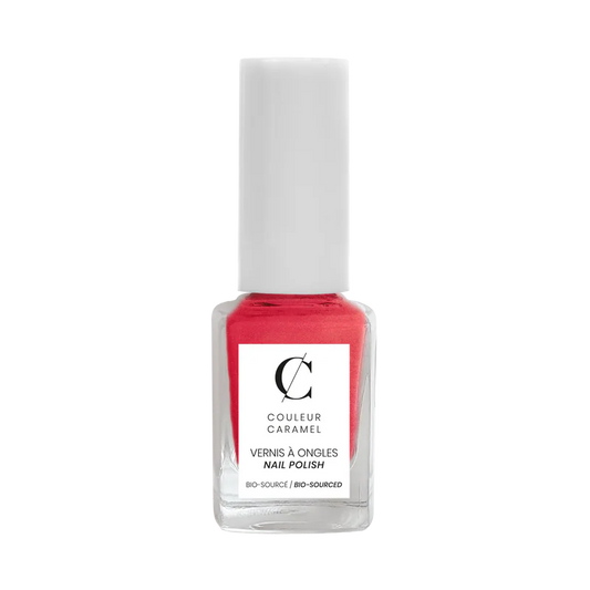 Couleur Caramel Bio Nagellak Red Marrakech geeft warme kleur