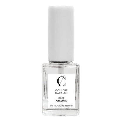Couleur Caramel Organic Nail Base protects nails with shine