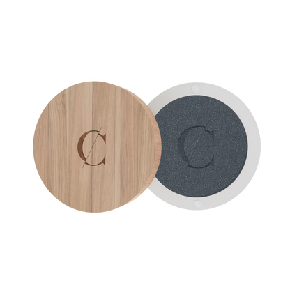 Fard à paupières bio Couleur Caramel Charcoal pour un éclat nacré profond