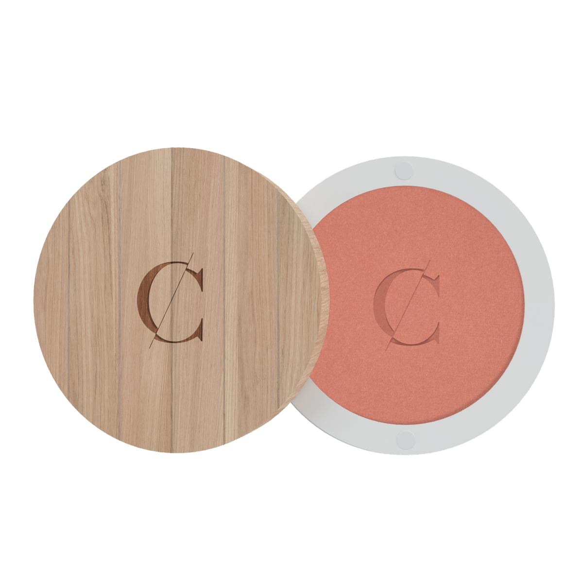 Le blush Couleur Caramel Peach N°51 donne un éclat frais