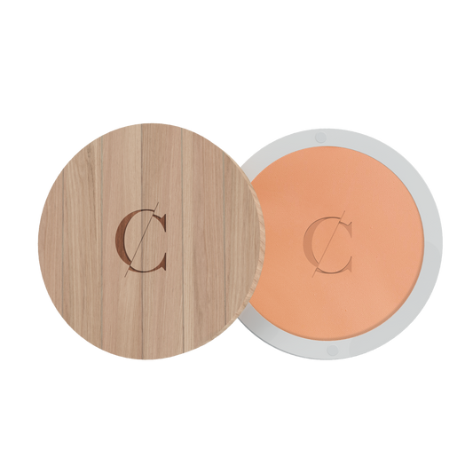 Poudre compacte Couleur Caramel Golden Beige N°603 fini mat