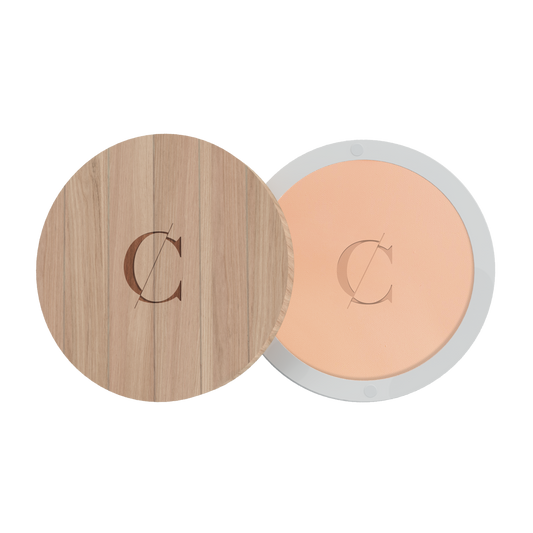 Couleur Caramel Compact Poeder Light Beige N°602 matte finish