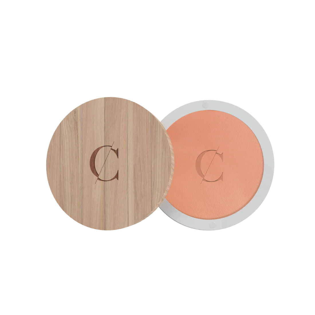 Couleur Caramel Compact Poeder Orange Beige matteert egale teint natuurlijk