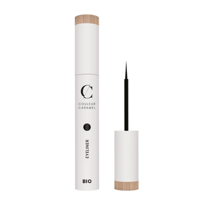 L'eye-liner Couleur Caramel Black définit en douceur les yeux sensibles