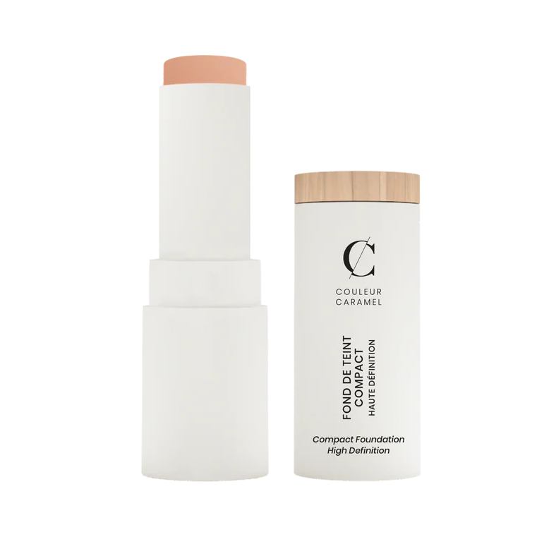 Couleur Caramel Foundation Light Beige hero voor natuurlijke egale teint