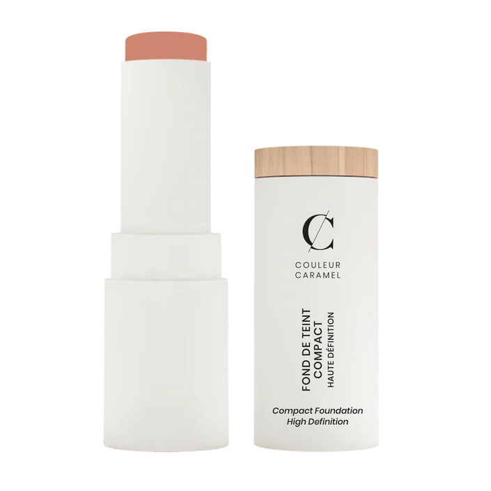 Couleur Caramel Foundation Orange Beige hero voor warme egale teint