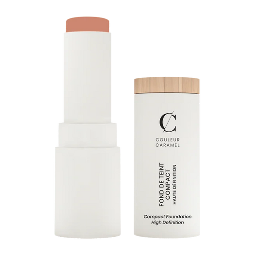 Couleur Caramel Foundation Orange Beige hero voor warme egale teint