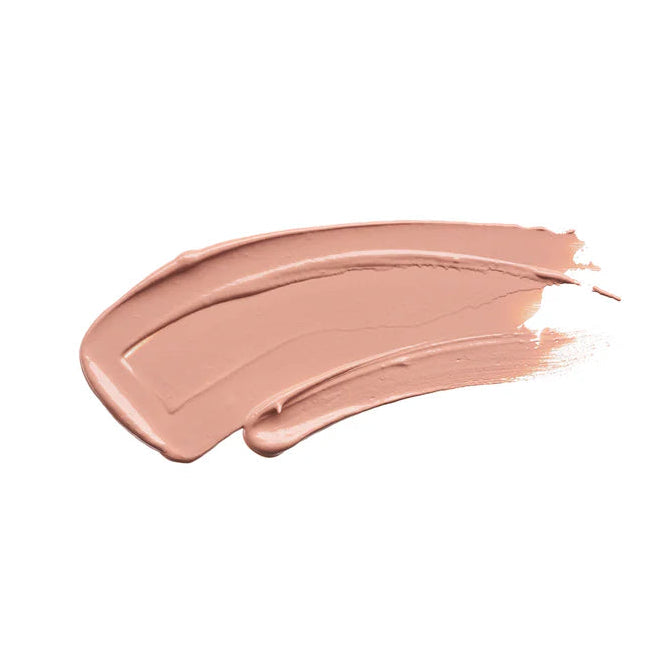 Couleur Caramel Foundation Rosy Beige textuur voor satijnzachte finish