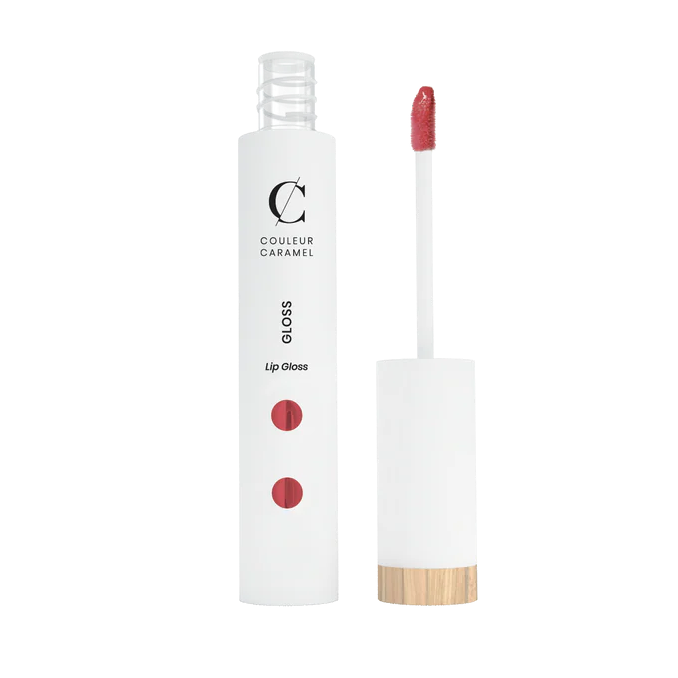 Couleur Caramel Lipgloss Raspberry hero voor frisse glanzende lippen