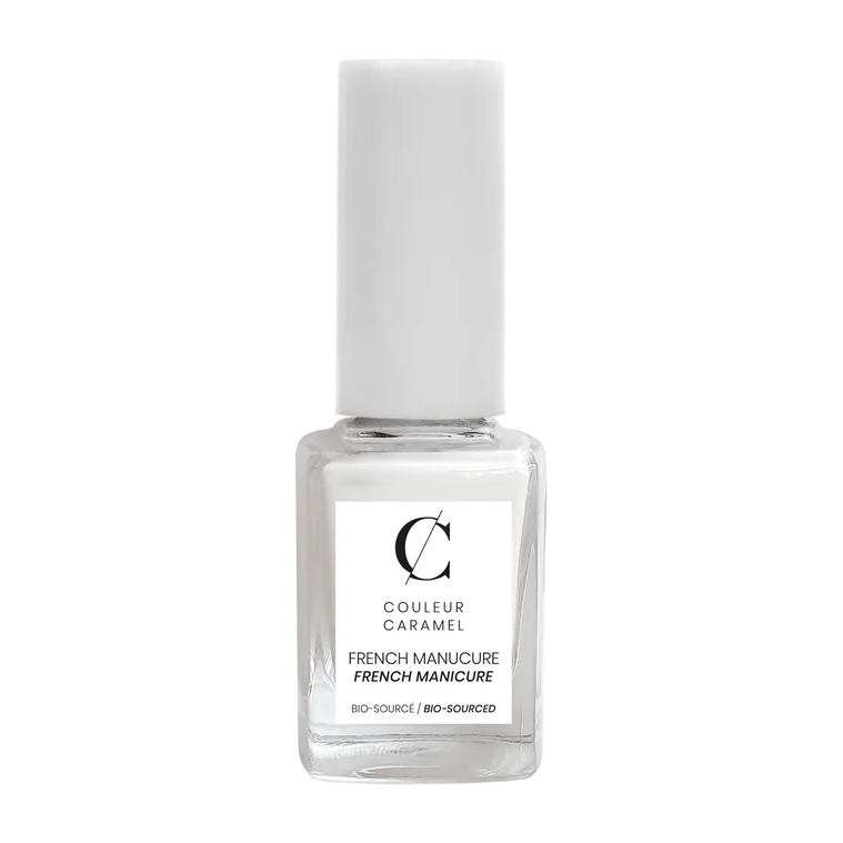 Couleur Caramel Nagellak French White elegante manicure hero verpakking