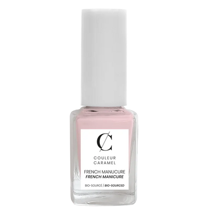 Vernis à ongles Couleur Caramel Rose avec emballage pour une french manucure