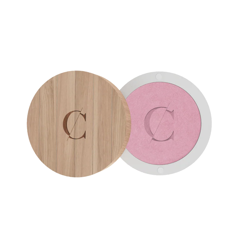 Couleur Caramel Oogschaduw Sparkling Pink voor frisse parelmoerglans