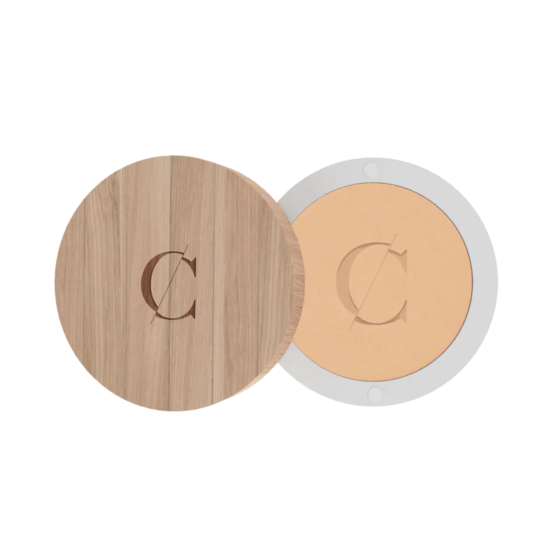 Couleur Caramel Oogschaduw Yellow Beige voor warme matte helderheid