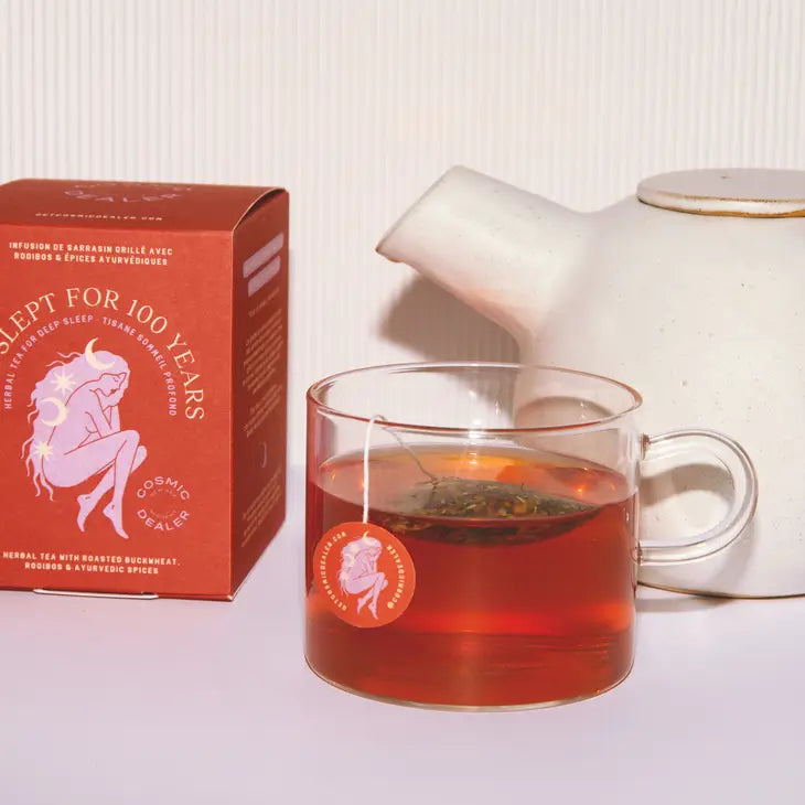 . Ayurvedische kruiden (zoals kaneel, steranijs en venkel) verleiden de geest tot een diepe slaap. 