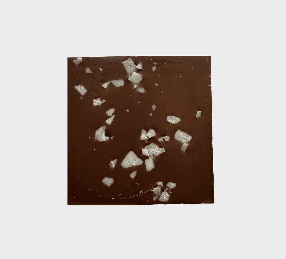Tablette de chocolat Goodio Lavande 49% déballée
