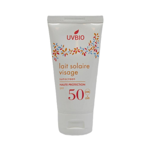 UVBIO Sunscreen Face SPF50 Organic 50 ml