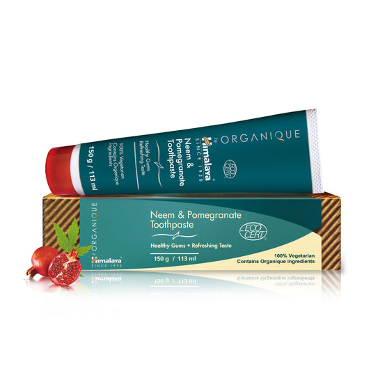 Organic Neem & Pomegranate Toothpaste, 150g