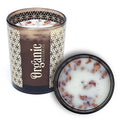 Organic Goodness geurkaars roos geranium natuurlijke bloemige geur luxe