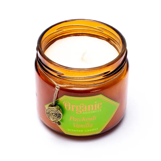 Organic Goodness Geurkaars in Glas Patchouli & Vanille