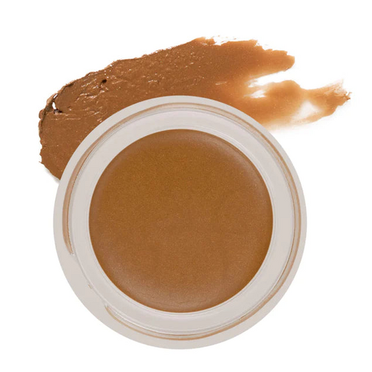 Laat je RAWW beauty stralen met onze  3 in 1 Superfood Face Tint - Butterscotch om je lippen, wangen en ogen te kleuren.