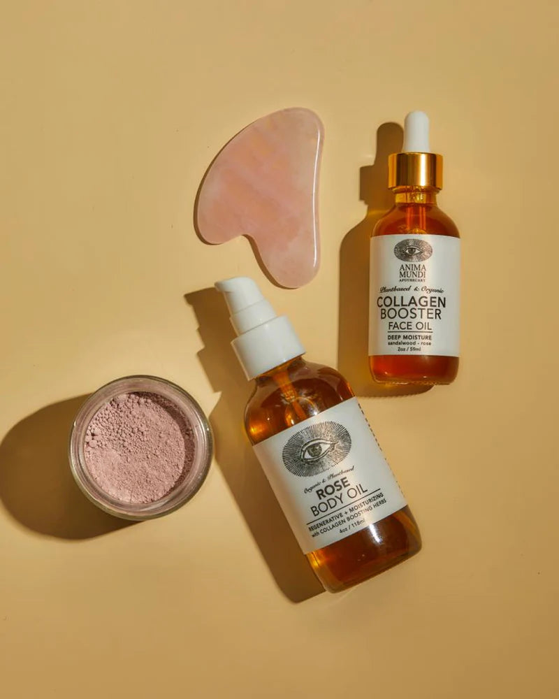 Anima Mundi ROSE Face Mask | Detoxify+Hydrate